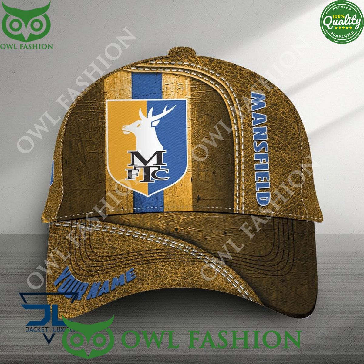 2024 Mansfield Town Color Custom Name Classic Cap