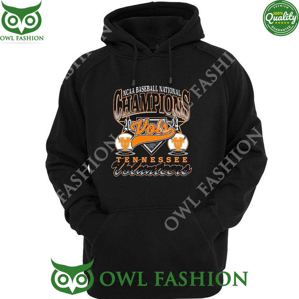 2024 Ncaa Baseball National Champions Tennessee Volunteers Tshirt Hoodie