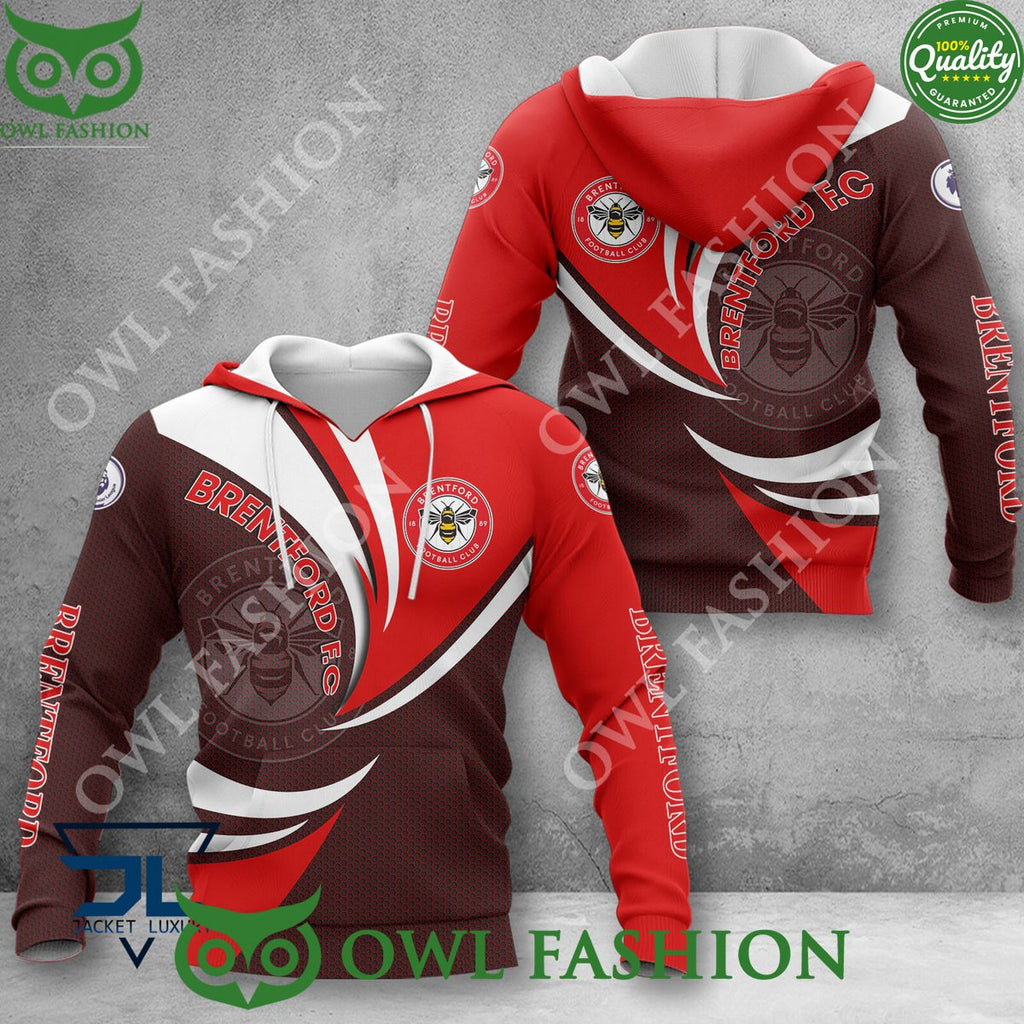 2024 New Design Brentford FC EPL Premier League Hoodie Shirt