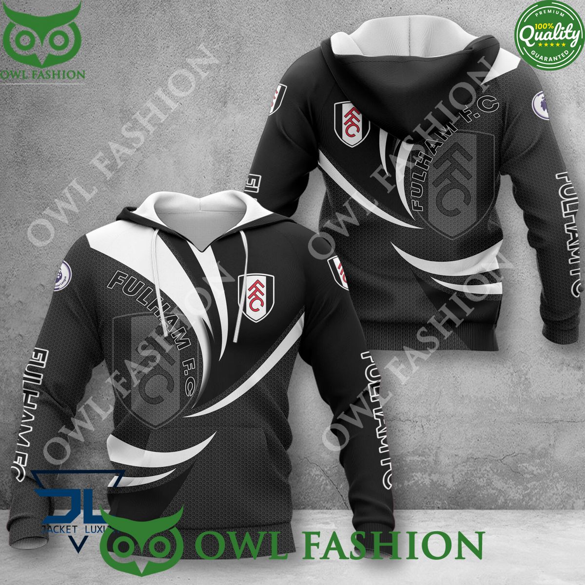 2024 New Design Fulham F.C EPL Premier League Hoodie Shirt