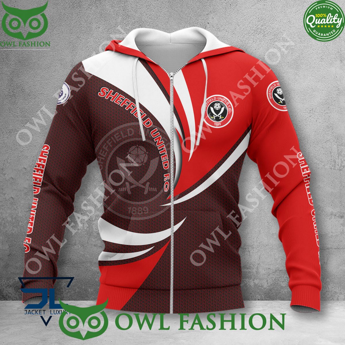 2024 New Design Sheffield United F.C EPL Premier League Hoodie Shirt
