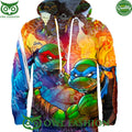 2024 Ninja Turtles Movie AOP Hoodie