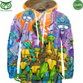 2024 Ninja Turtles UFO City Hoodie