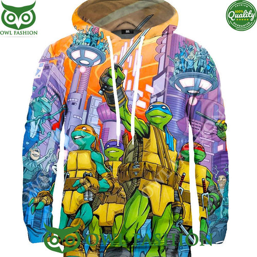 2024 Ninja Turtles UFO City Hoodie