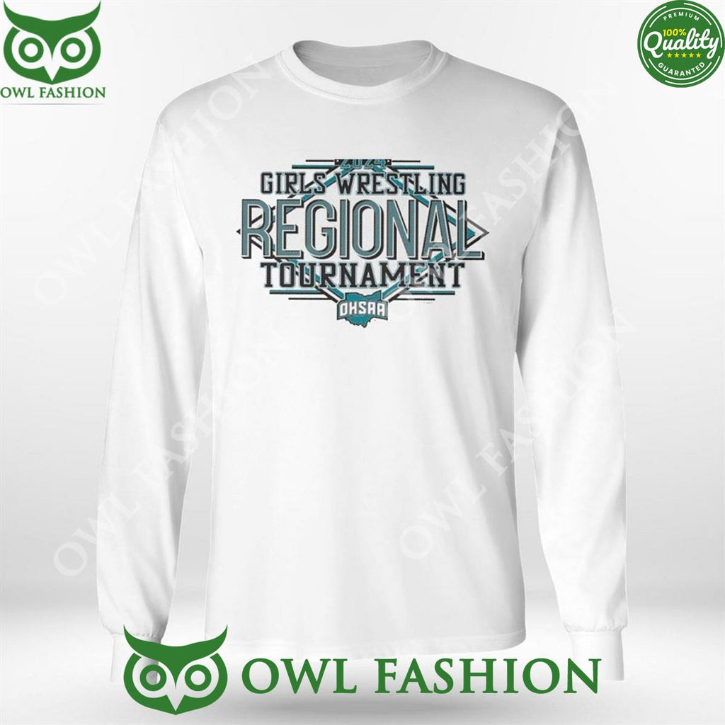 2024 Ohsaa Girls Wrestling Regionals 2D T-shirt