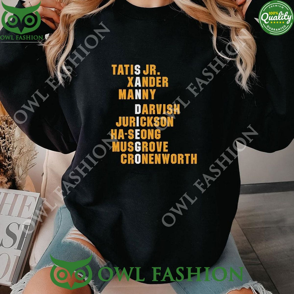 2024 San Diego Padres Names MLB Sweatshirt