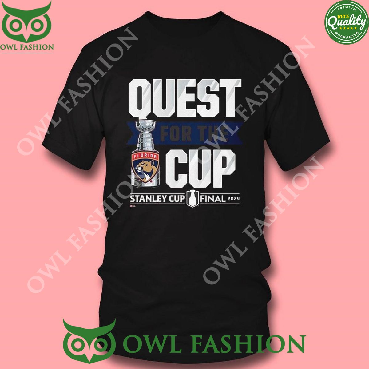 2024 Stanley Cup Final Quest Florida Panthers t Shirt