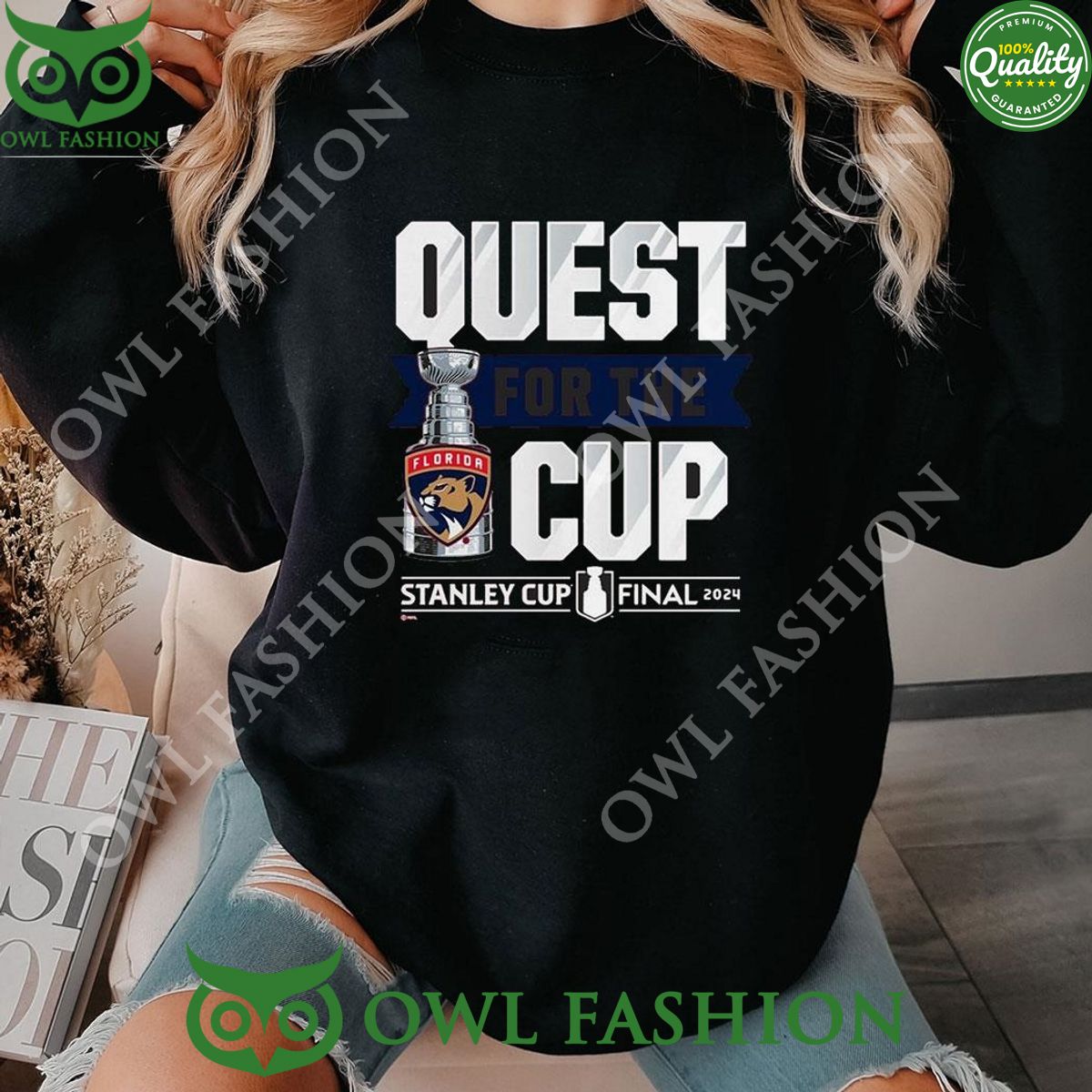 2024 Stanley Cup Final Quest Florida Panthers t Shirt