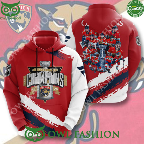 2024 Stanley Cup Florida Panthers Champions 3D t shirt