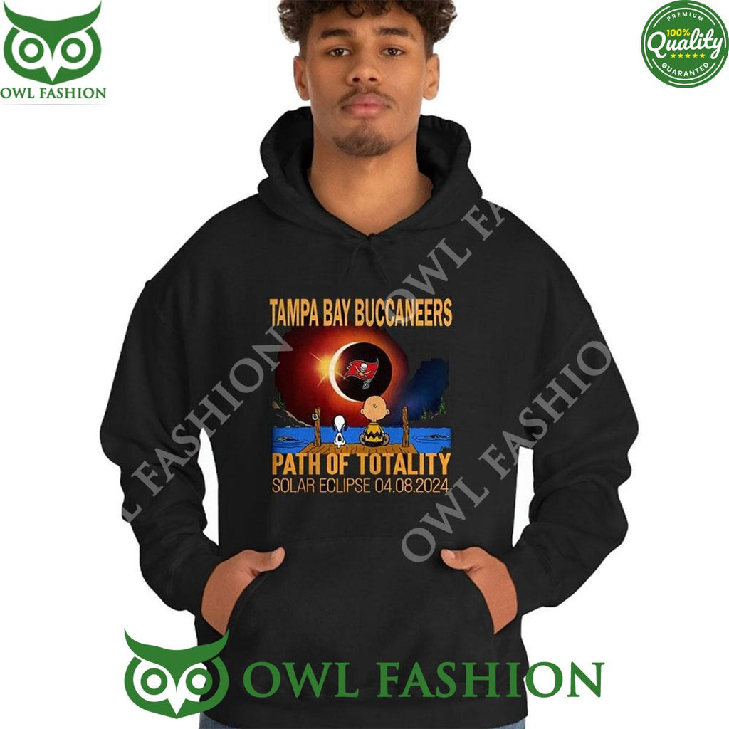2024 Tampa Bay Buccaneers Path Of Totality Solar Eclipse 2024 Shirt Hoodie Ladies Tee