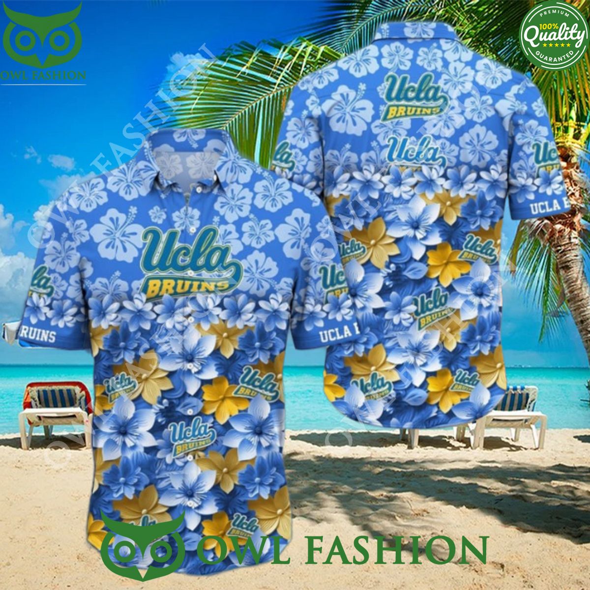 2024 UCLA Bruins NCAA Blue Trending Summer Hawaiian Shirt
