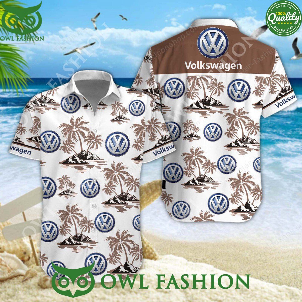 2024 Volkswagen Car Custom Color Hawaiian Shirt Short