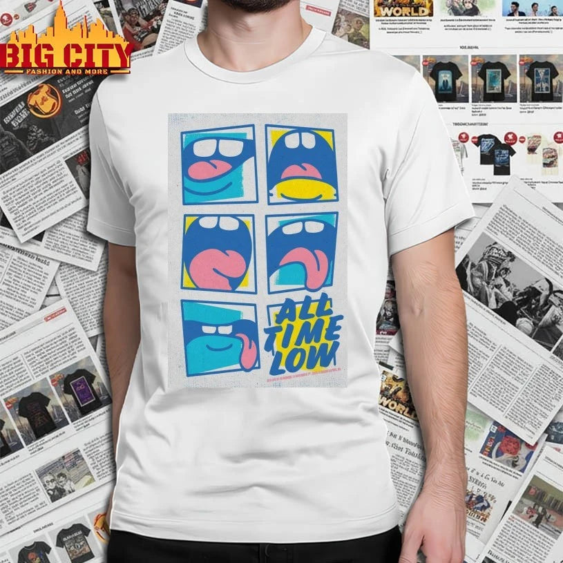 2025 All Time Low Tour Grand Rapids, Michigan Poster shirt