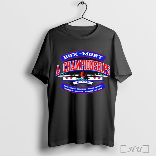 2025 Bux Mont A Championships Logo T Shirt