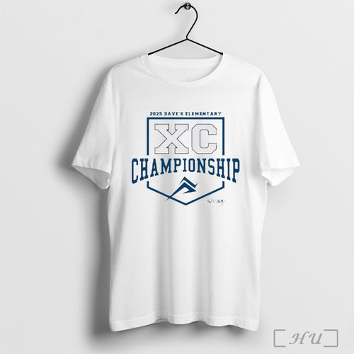 2025 Daves Elementary Xc Championship Savage Logo T Shirt
