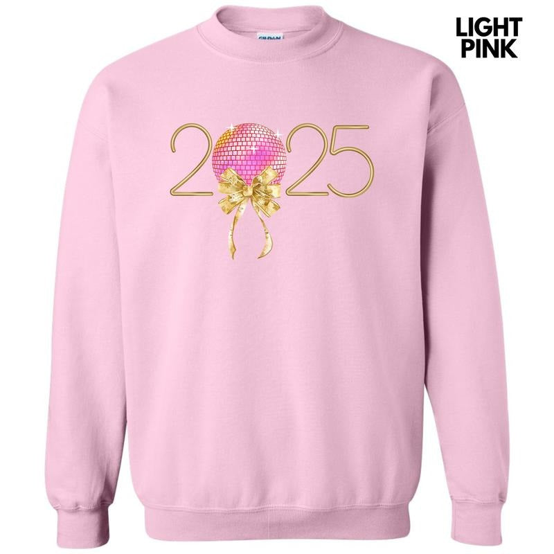 2025 Disco Ball Sweatshirt 'NLB' T-Shirts, Hoodie | RetroVerseTees.com
