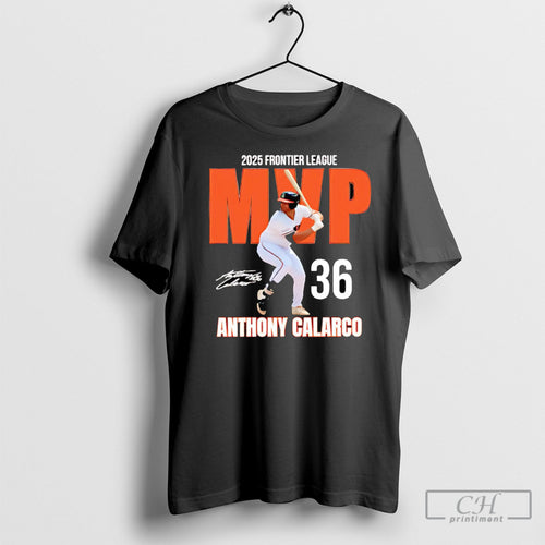 2025 Frontier League Mvp Anthony Calarco Shirt