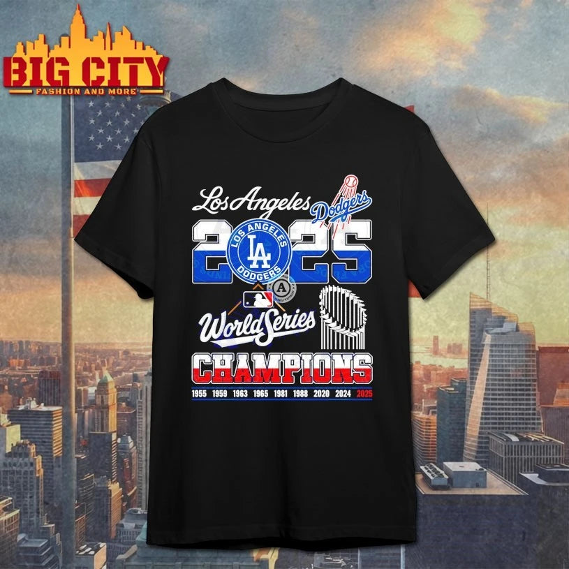 2025 Los Angeles Dodgers Champions 1955-2025 shirt