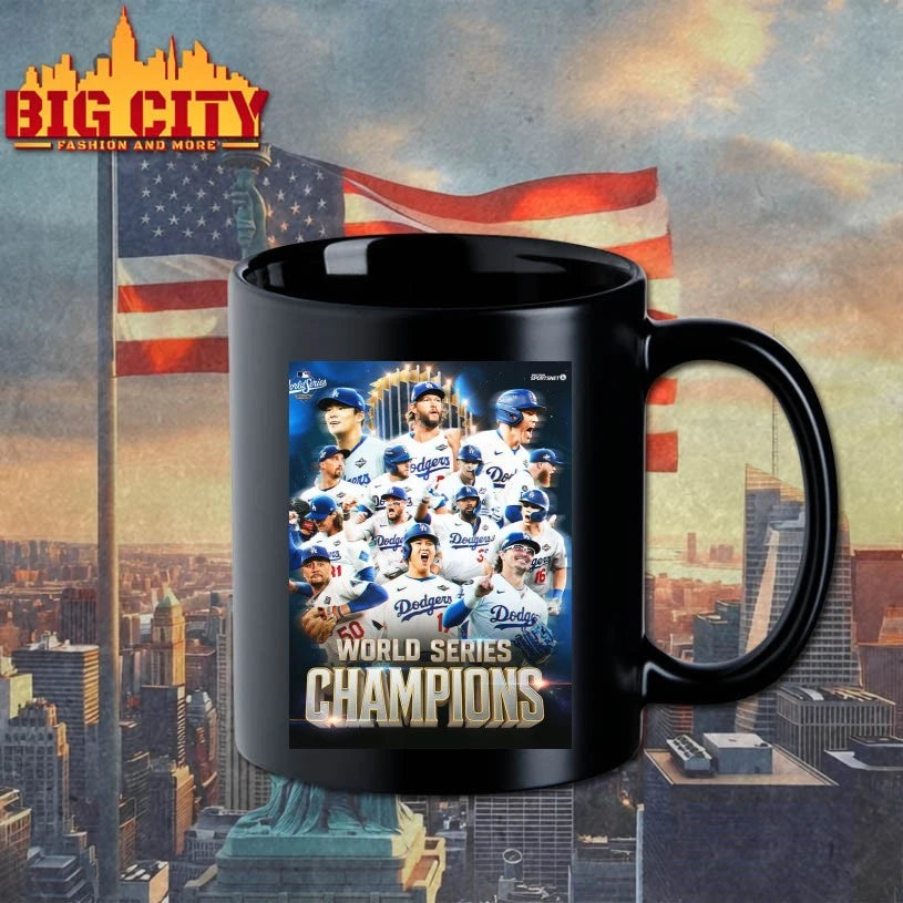 2025 MLB World Series Champions Los Angeles Dodgers Team Poster shirt