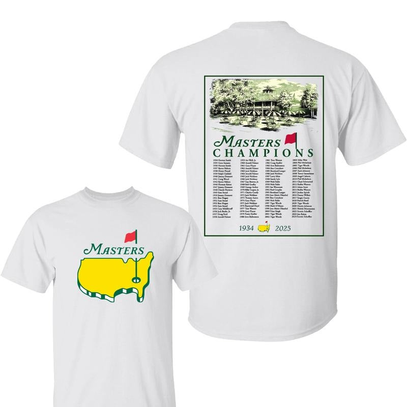 2025 Masters Tournament Augusta 91 Years Shirt, Golf Tournament Shirt, Masters Golf Tee, Graphic Tee Gifts for Men, For...