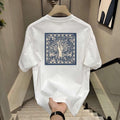 2025 Men's Short Sleeve T-Shirt Summer Cotton Tee American Style Versatile Top T Hoodie, Sweatshirt | RetroVerseTees.com