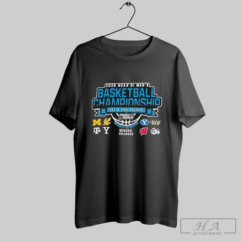 2025 Ncaa Di Mens Basketball Denver Regional 1st 2nd Rounds