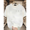 2025 Summer Fashion Brand Heavy Cotton Short-Sleeved Youth Men's and Women's Fashion Handsome T-shirt All-Matching...