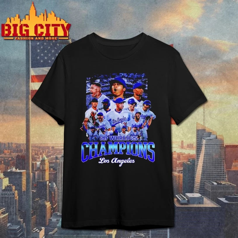 2025 World Champions Los Angeles Dodgers All members shirt