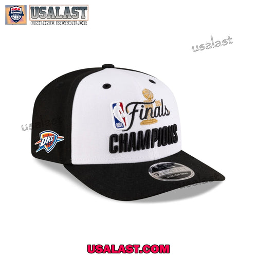 2025 NBA Champions Oklahoma City Thunder Adjustable Hat Cap