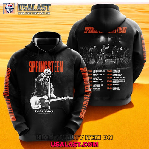 2025 Tour Bruce Springsteen x E Street Band 3D Shirt