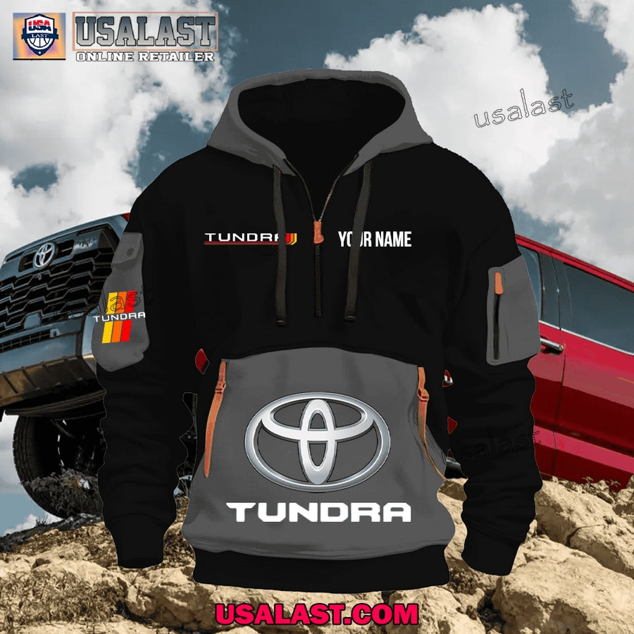 2025 Toyota Tundra Heavy Quater Zip Hoodie