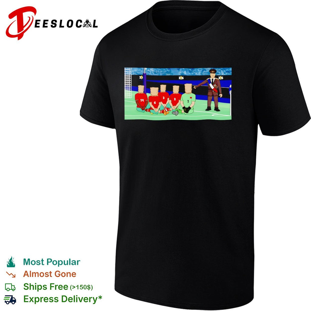 2026 World Cup Political Satire soccer cartoon shirt