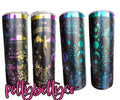 20oz Skinny MAAShup tumbler - Black with rainbow plated base - Throne of Glass Crescent City Acotar T-Shirts, Hoodie,...