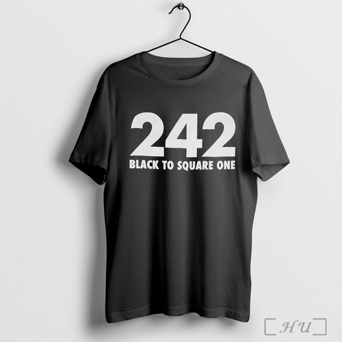 242 Black To Square One T Shirt