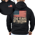 250 Years FOG Freedom Hoodie, 250th Anniversary America, Patriotic Eagle USA Hoodie, Statue FOG Liberty T-Shirts, Sweatshirt