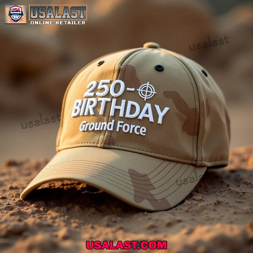 250th Birthday Ground Force Military Classic Cap