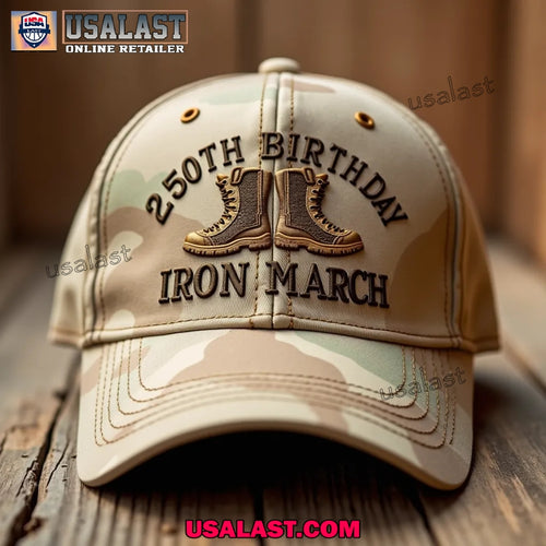 250th Birthday Iron March Military Classic Cap