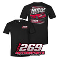 269 Motorsports The Notch T-shirt, Menswear Car Parts Short Sleeve Hoodie, Sweatshirt | RetroVerseTees.com