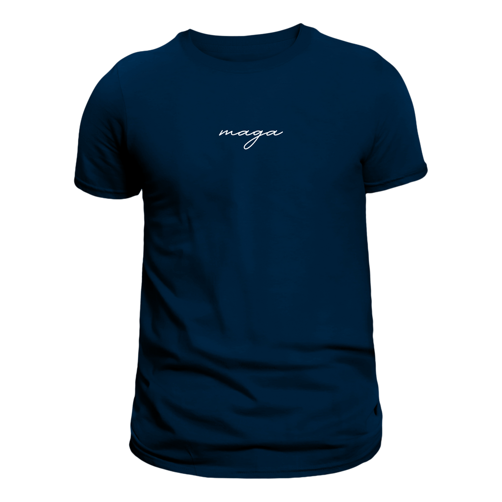 MAGA Script T-Shirt Hoodie, Sweatshirt | RetroVerseTees.com (Image 1)