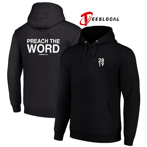 2819 Preach the word II Timothy 4 2 text shirt