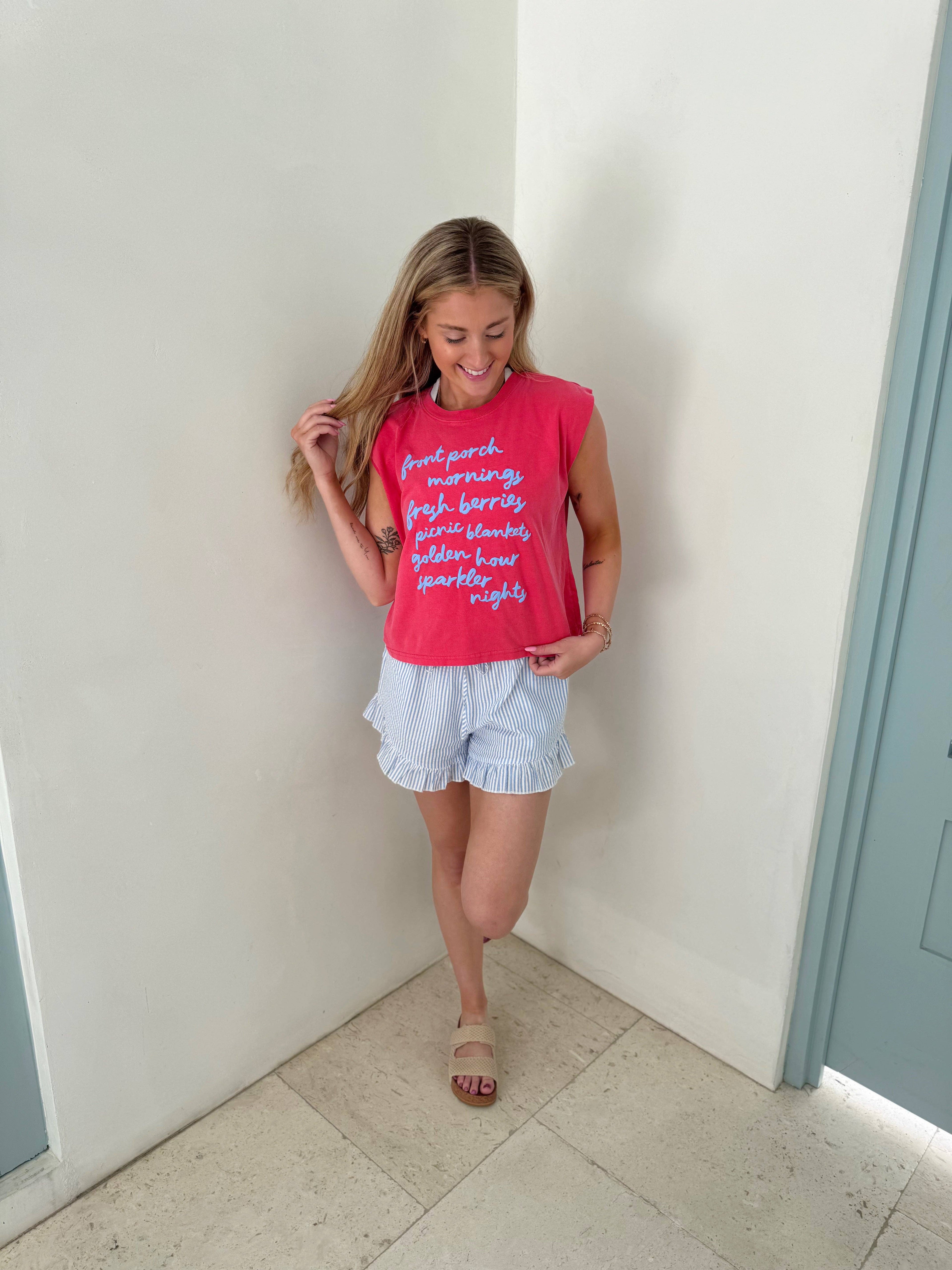 Summer List Tank
