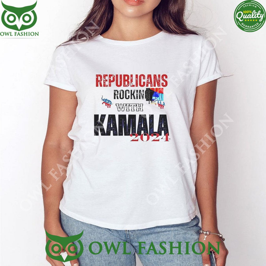 2024 Republicans Rocking With Kamala 2024 t shirt
