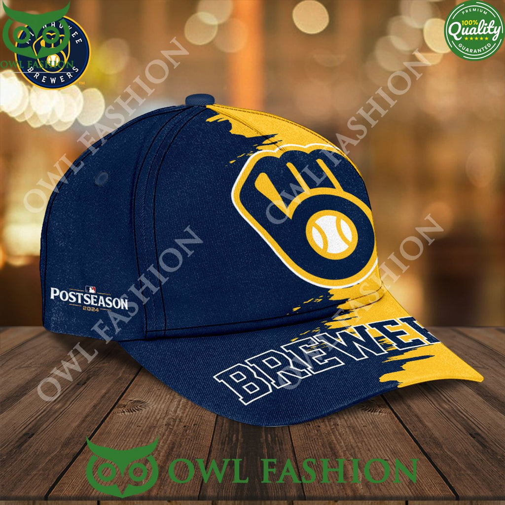 Milwaukee Brewers Logo Team Baseball Classic Cap