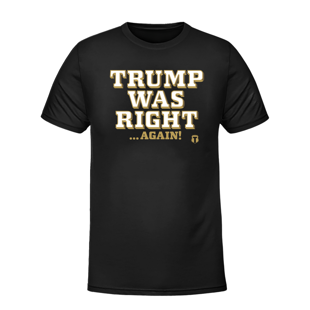 Right Again T-Shirt Hoodie, Sweatshirt | RetroVerseTees.com (Image 1)