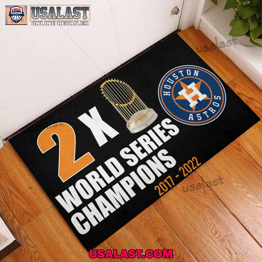 2x World Series Champions Houston Astros Doormat