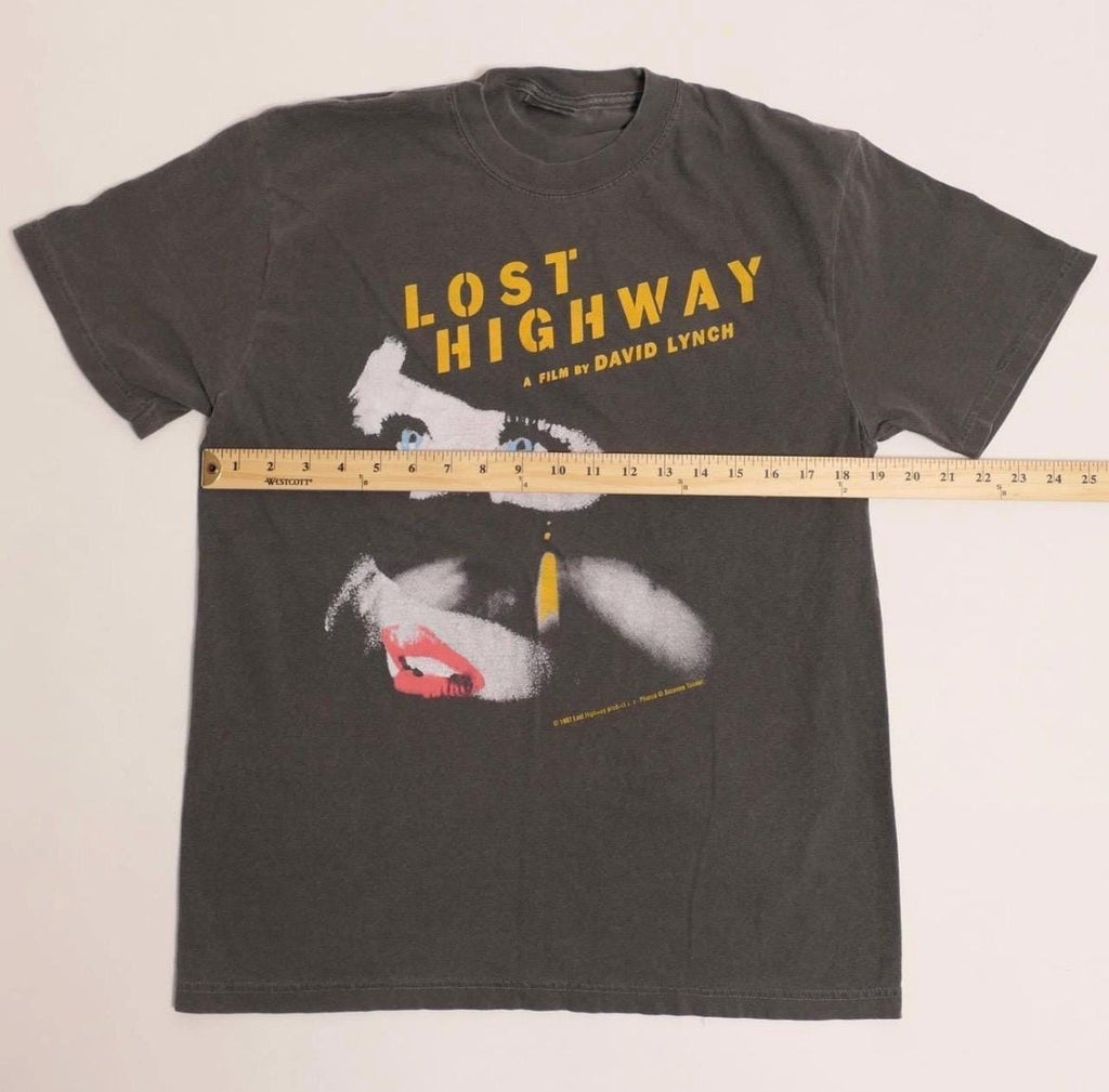 Lost Highway David Lynch Movie Patricia Arquette Mechanic Murder Mystery Horror Criterion Twin Peaks Creator Avant-Garde Faded Tee (4)