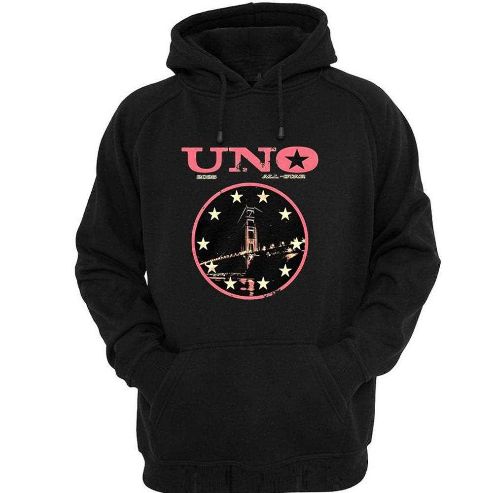 Uno 2025 All Star Black t Shirt