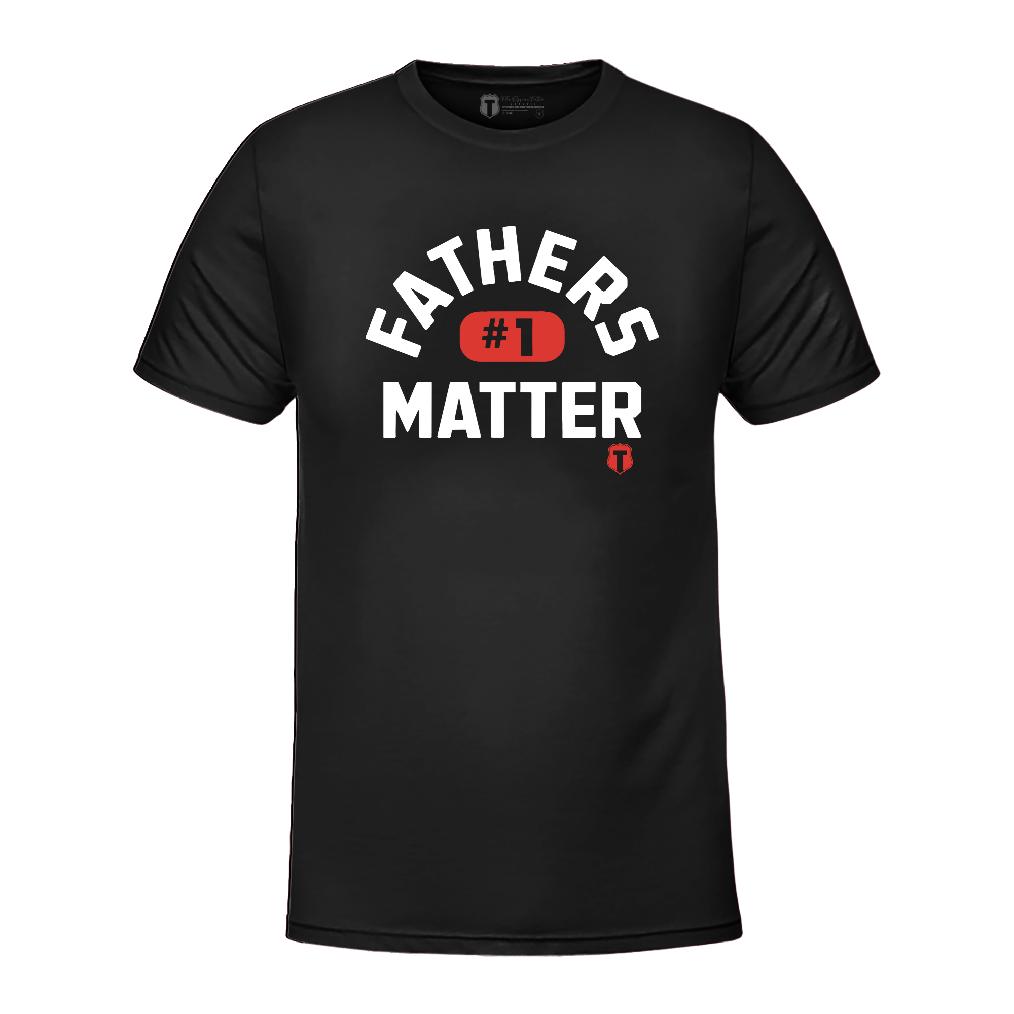 Father Number 1 T-Shirt Hoodie, Sweatshirt | RetroVerseTees.com (Image 1)