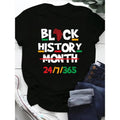 [Minimalist] Women'WB shield Plus Size Black T-Shirt