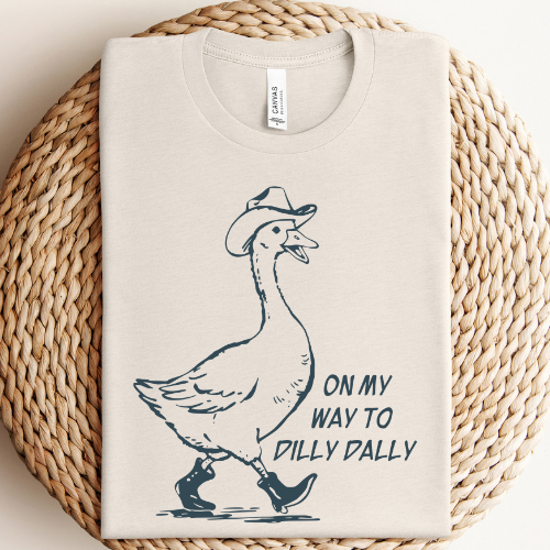 Dilly Dally Goose Graphic Tee